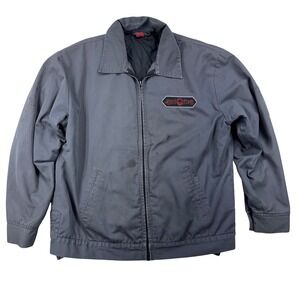 Vintage 90's Spitfire Jacket Gray Men's Medium (see measurments) Skater Mechanic